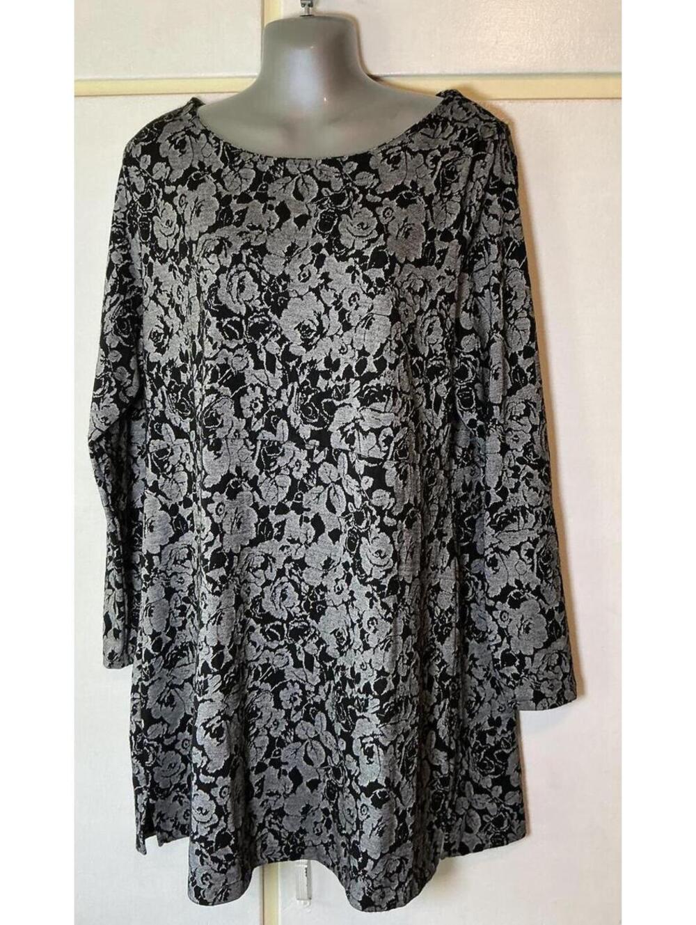 Christopher & Banks Women's Dress Size Large Wedding Guest Office Wear Floral